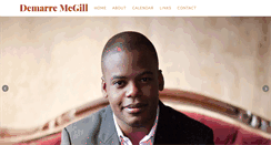 Desktop Screenshot of demarremcgill.com