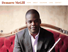 Tablet Screenshot of demarremcgill.com